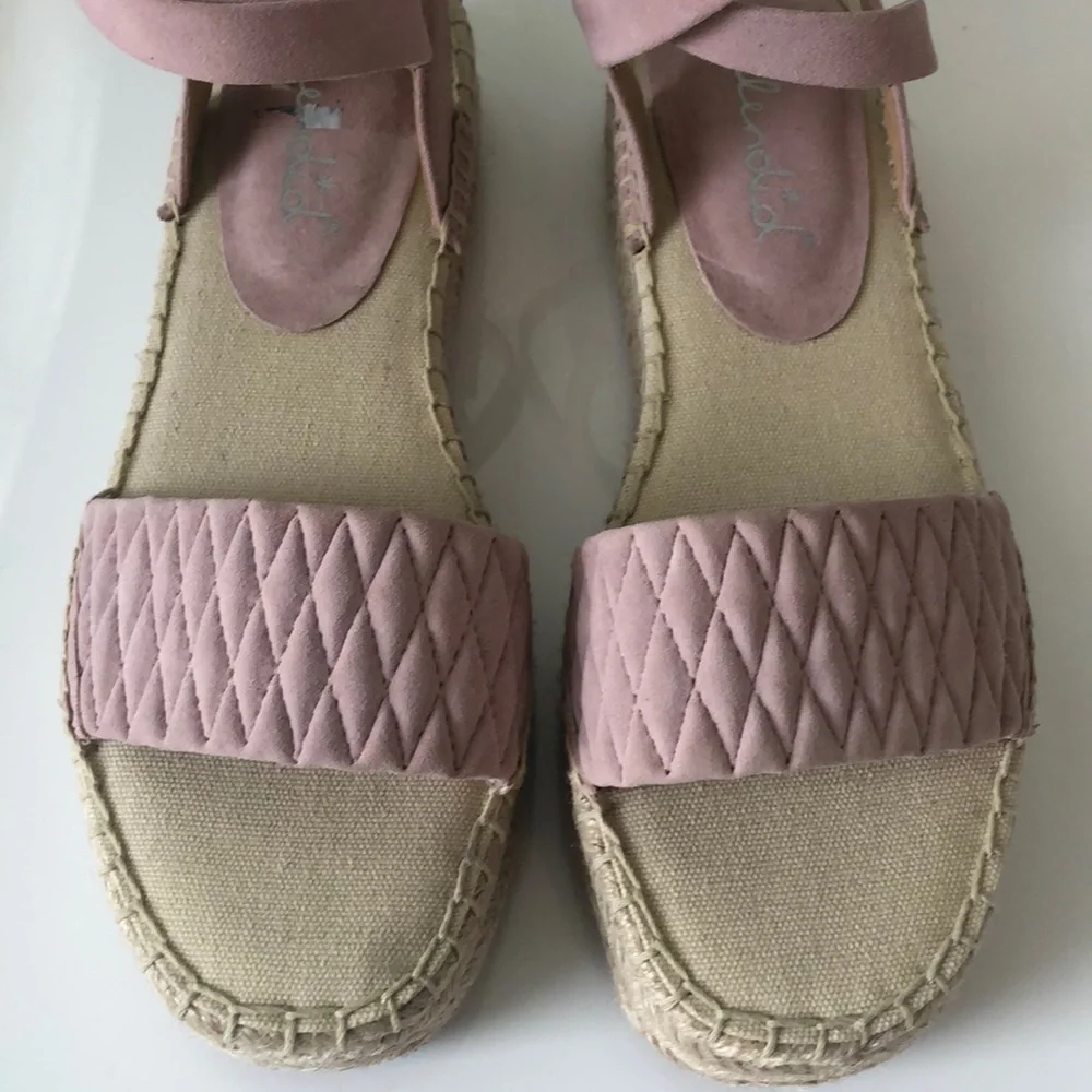 Splendid Women’s Seward Platform Espadrille Sandal Size 8.5